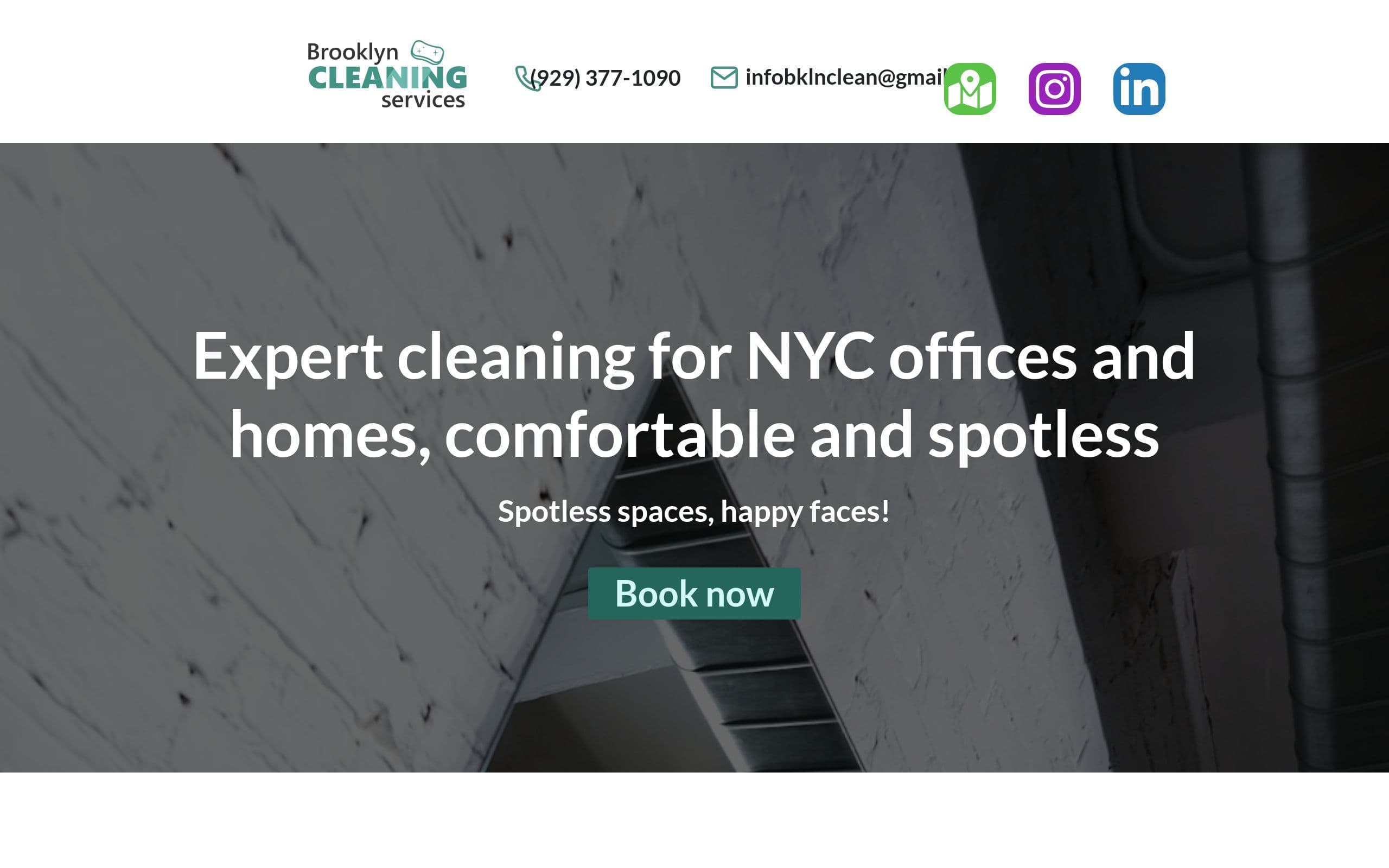 Homepage of BKLN Clean